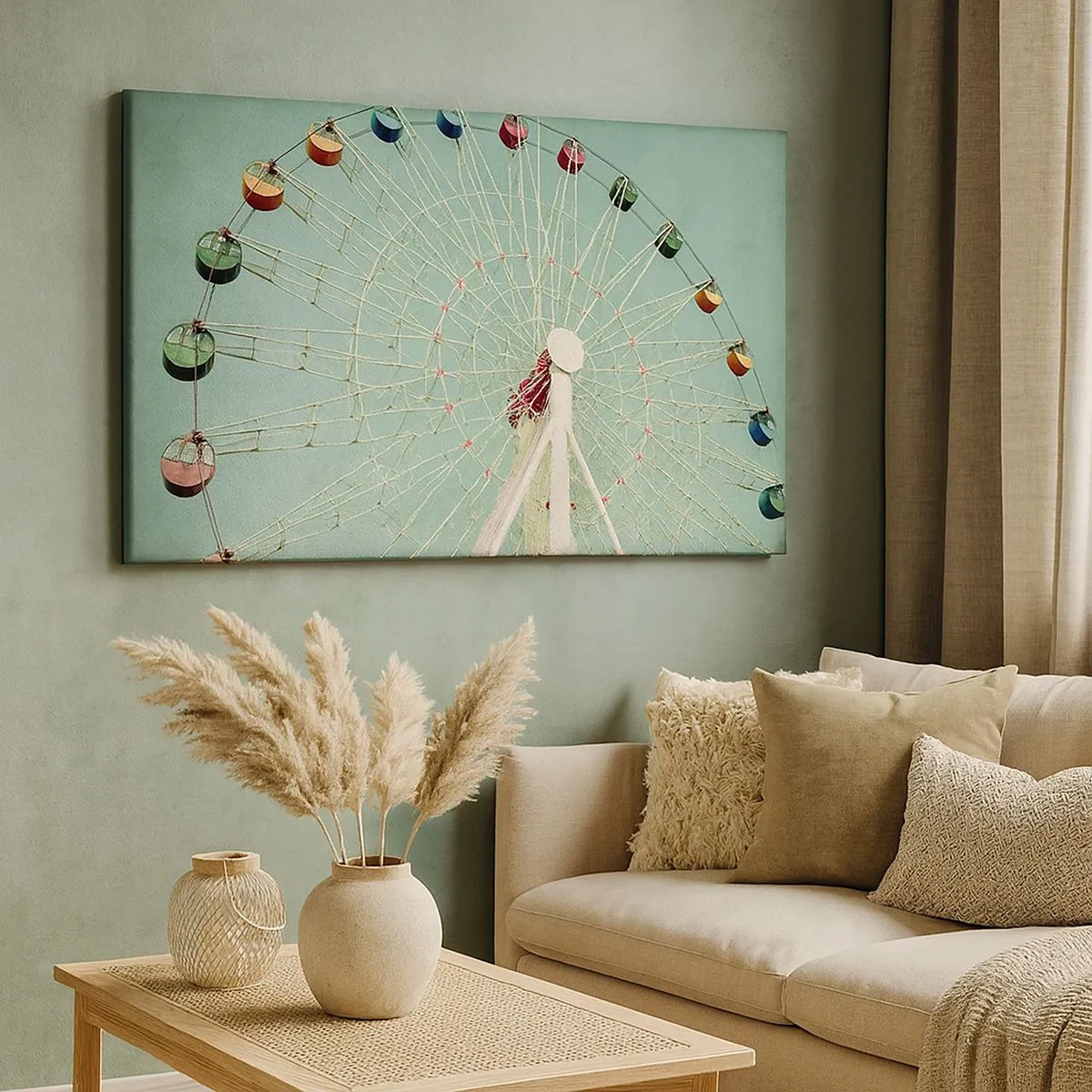 Obraz na plátně - Zveme vás k zábavě - 100x40 cm