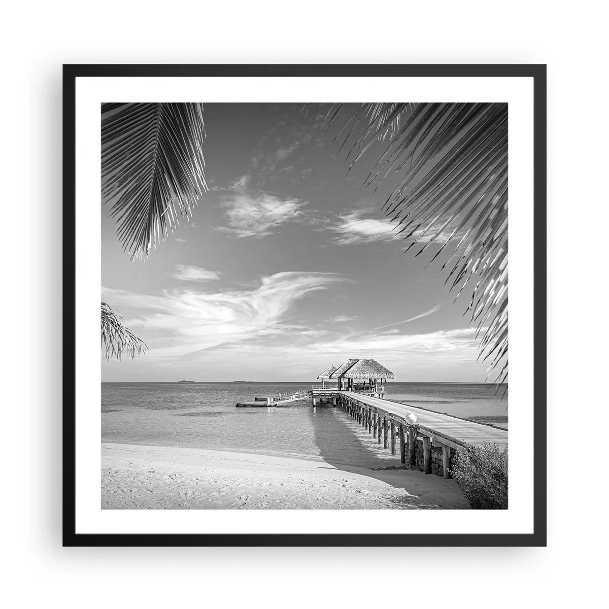 Plakát v černém rámu - Vzpomínka nebo sen? - 60x60 cm