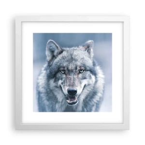 Plakát v bílém rámu - Přijmete tuto výzvu? - 30x30 cm