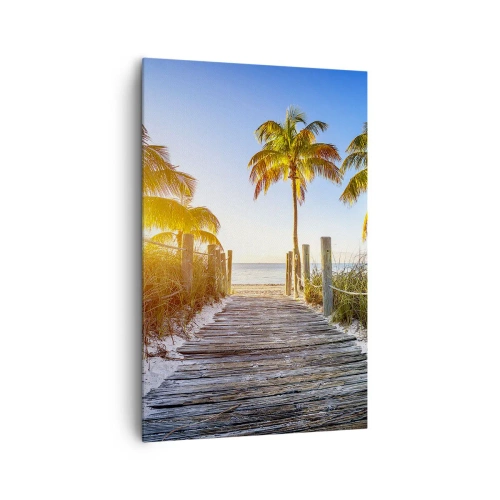 Obraz na plátně - Přímo do ráje - 80x120 cm