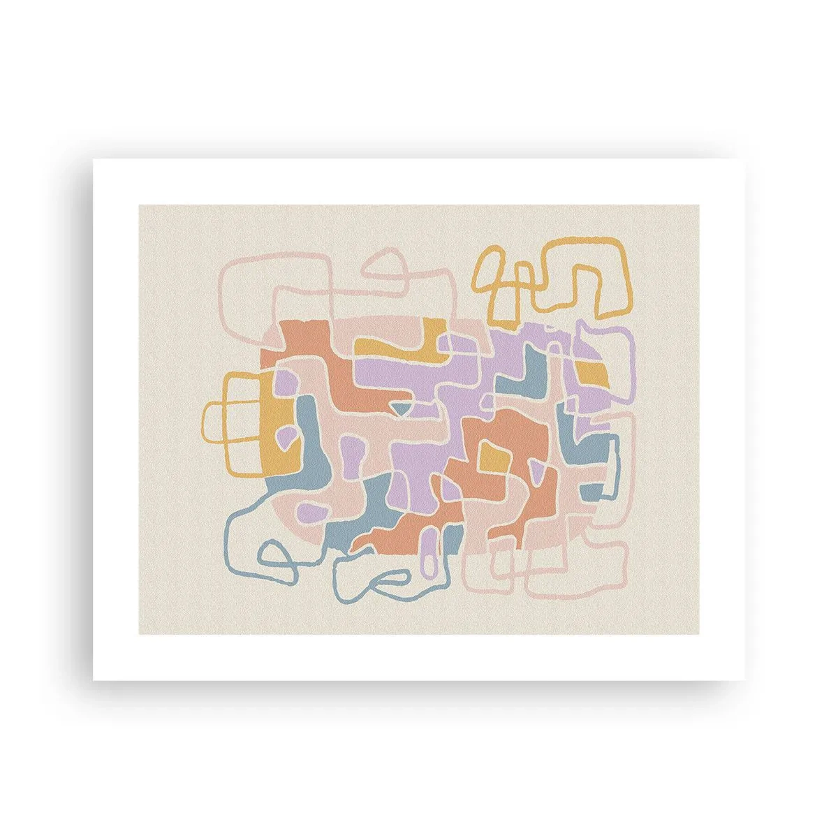 Plakát - Labyrint – veselé dobrodružství - 50x40 cm