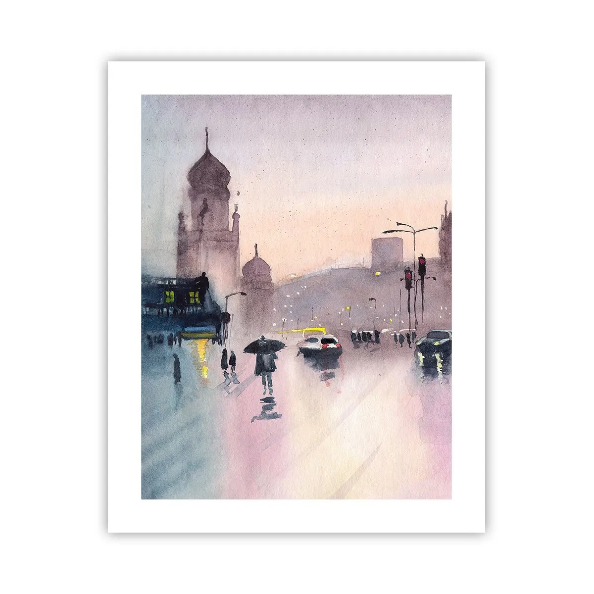 Plakát - V deštivém oparu - 40x50 cm