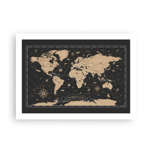 Plakát - Hranice mého světa - 70x50 cm