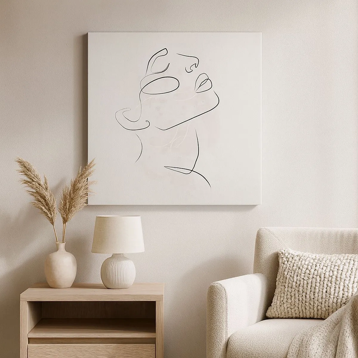 Obraz na plátně - Náčrt snu - 30x30 cm