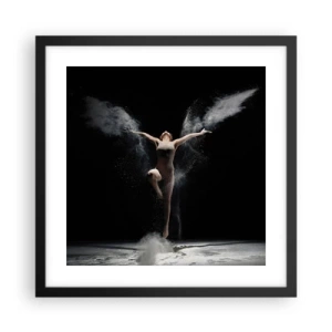 Plakát v černém rámu - Elfové existují - 40x40 cm