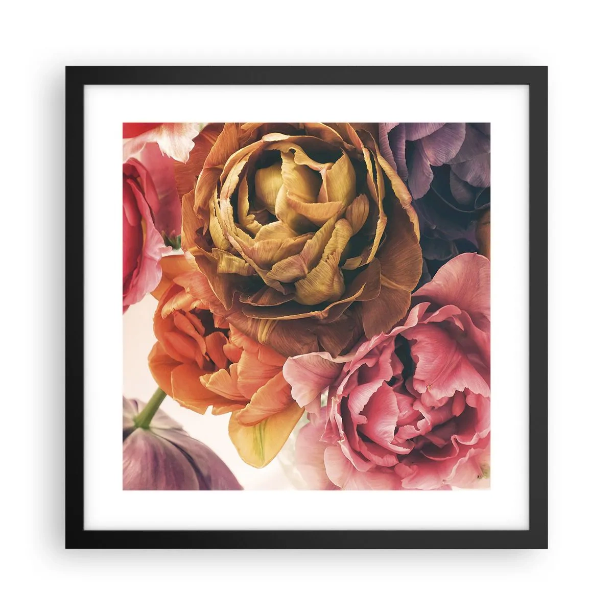 Plakát v černém rámu - Oslava života - 40x40 cm