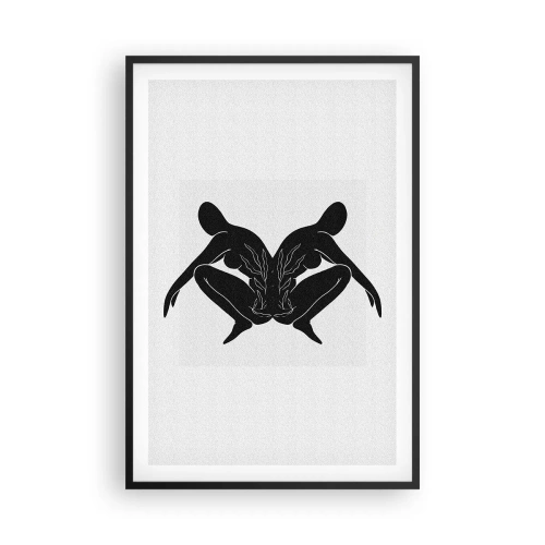 Plakát v černém rámu - Společná duše - 61x91 cm