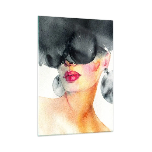 Obraz na skle - Tajemství elegance - 50x70 cm