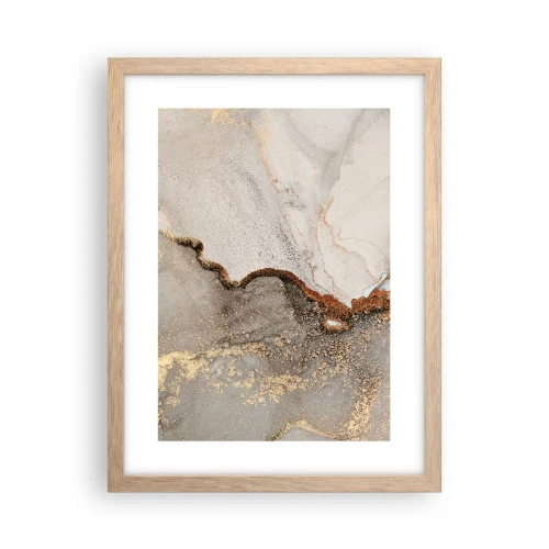 Plakát v rámu světlý dub - Na hranici barev - 30x40 cm