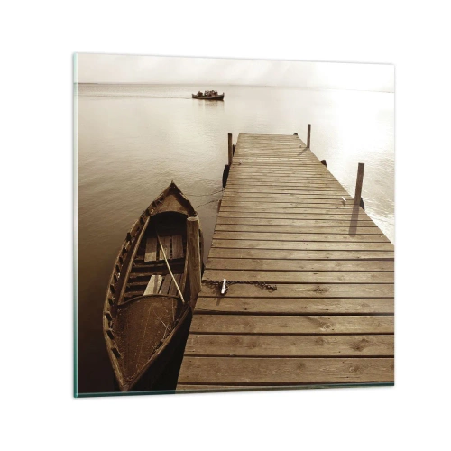 Obraz na skle - Velký klid - 70x70 cm
