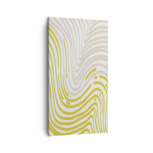 Obraz na plátně - Kompozice s mírným ohybem - 45x80 cm