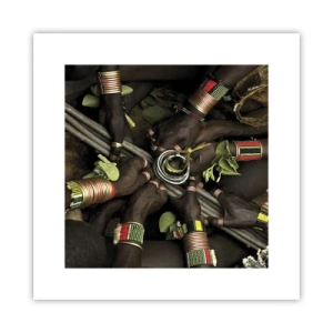 Plakát - Jsme spolu - 30x30 cm