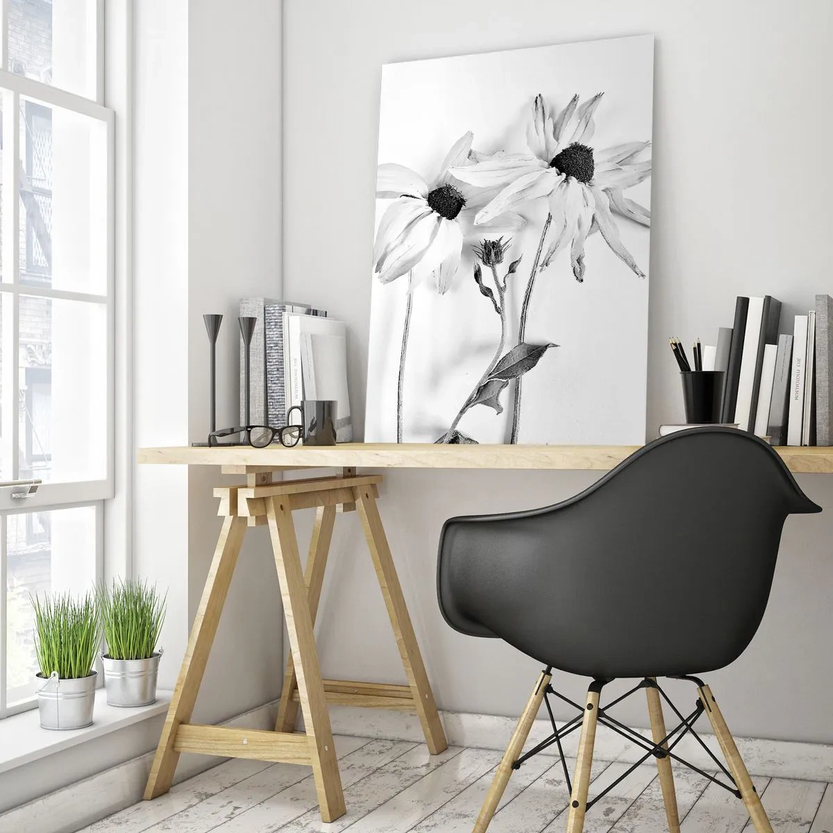 Obraz na skle - Nikdo nechce být sám - 50x70 cm