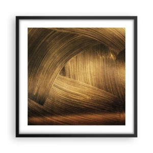 Plakát v černém rámu - Ve zlatém labyrintu - 50x50 cm