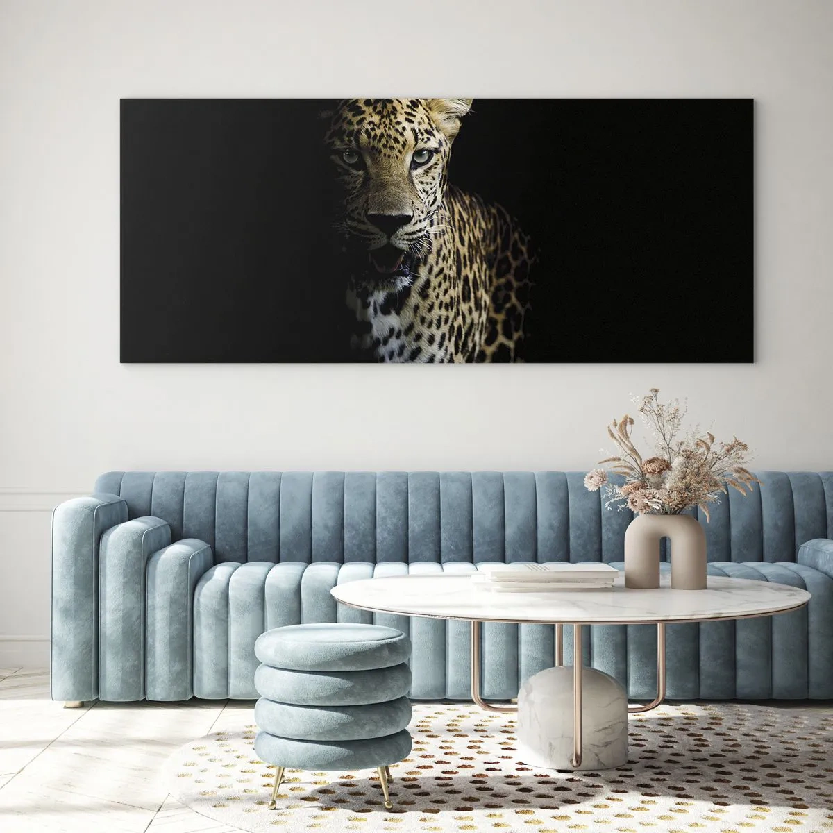 Obraz na skle - Temná krása - 120x50 cm