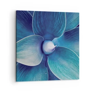 Obraz na plátně - Namodralý od nebe - 60x60 cm