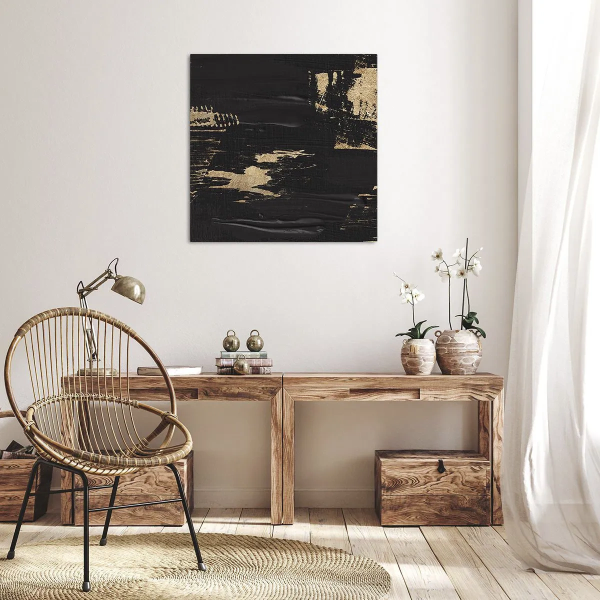 Obraz na plátně - Stopa doteku - 30x30 cm