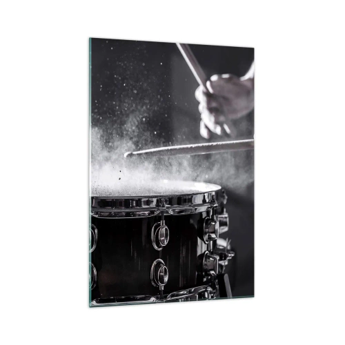 Obraz na skle - Puls hudby - 70x100 cm