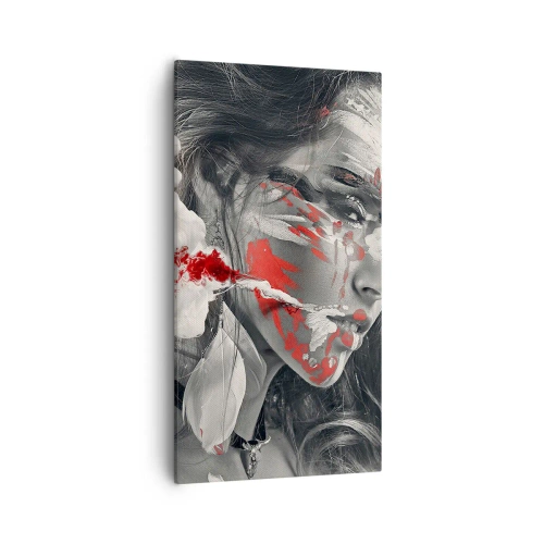 Obraz na plátně - Ve spárech absurdity - 55x100 cm