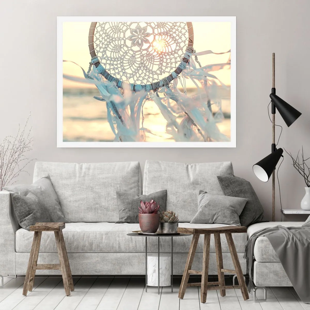 Plakát - Krajkový totem - 100x70 cm