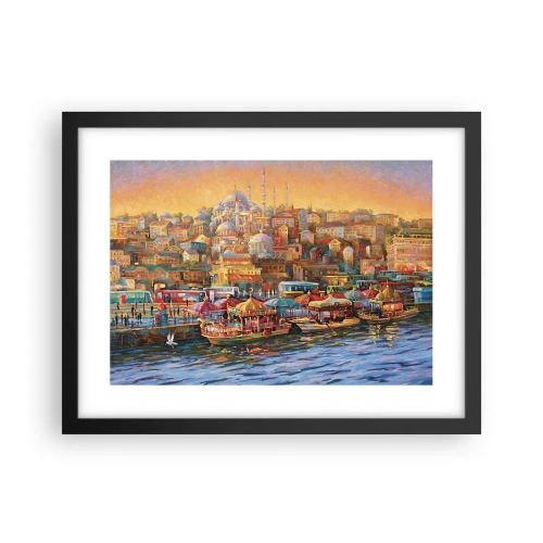 Plakát v černém rámu - Istanbulský příběh - 40x30 cm