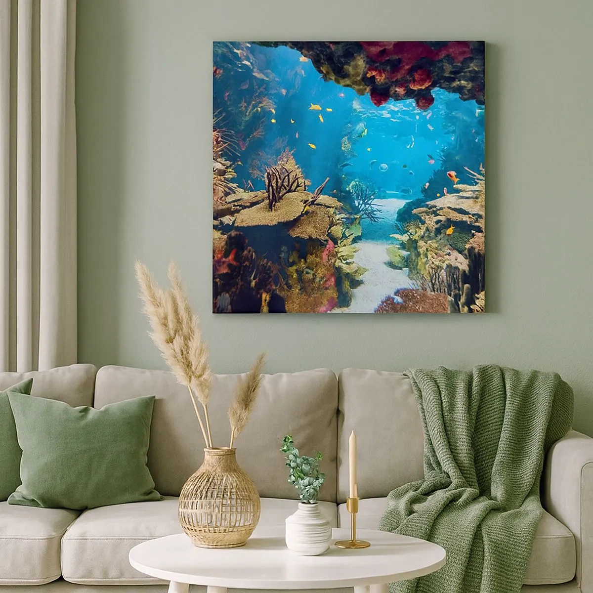 Obraz na plátně - Ani ve snu tě to nenapadlo - 30x30 cm