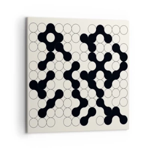 Obraz na plátně - Čínská hra – variace - 50x50 cm