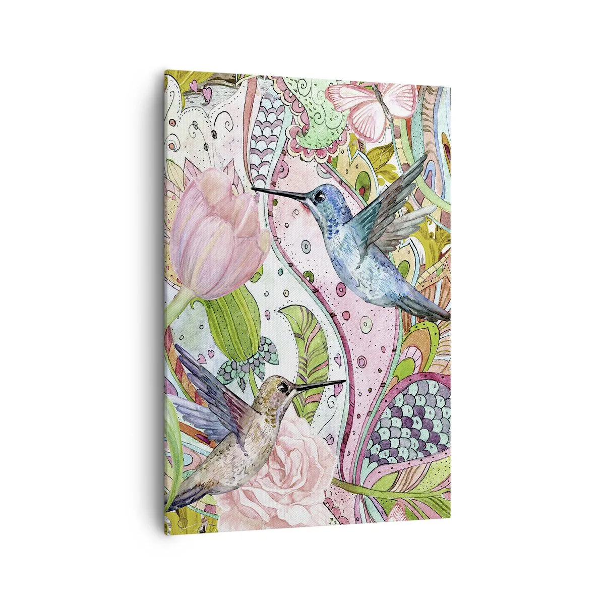 Obraz na plátně - Zamotané do lián - 70x100 cm