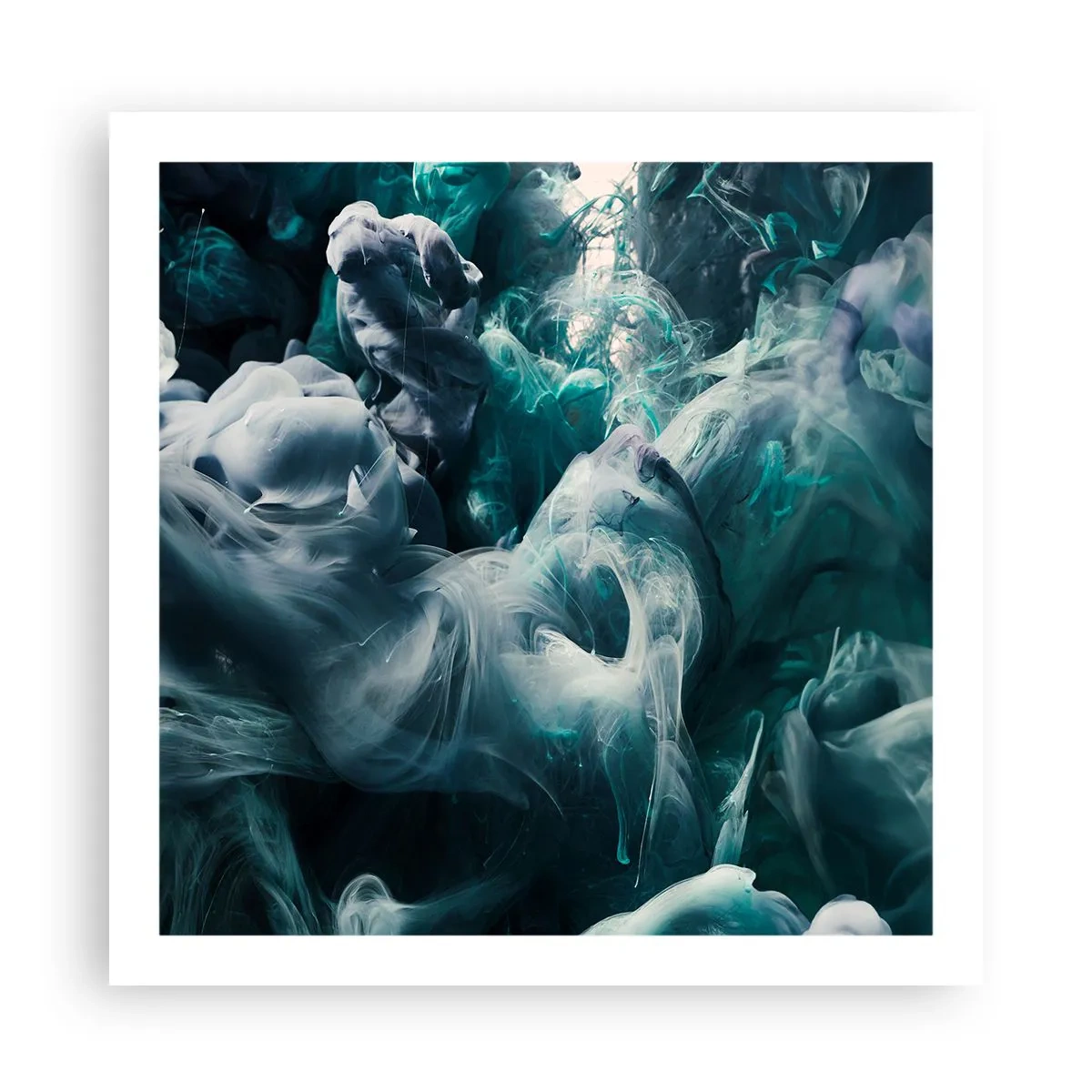 Plakát - Pohyb barvy - 60x60 cm