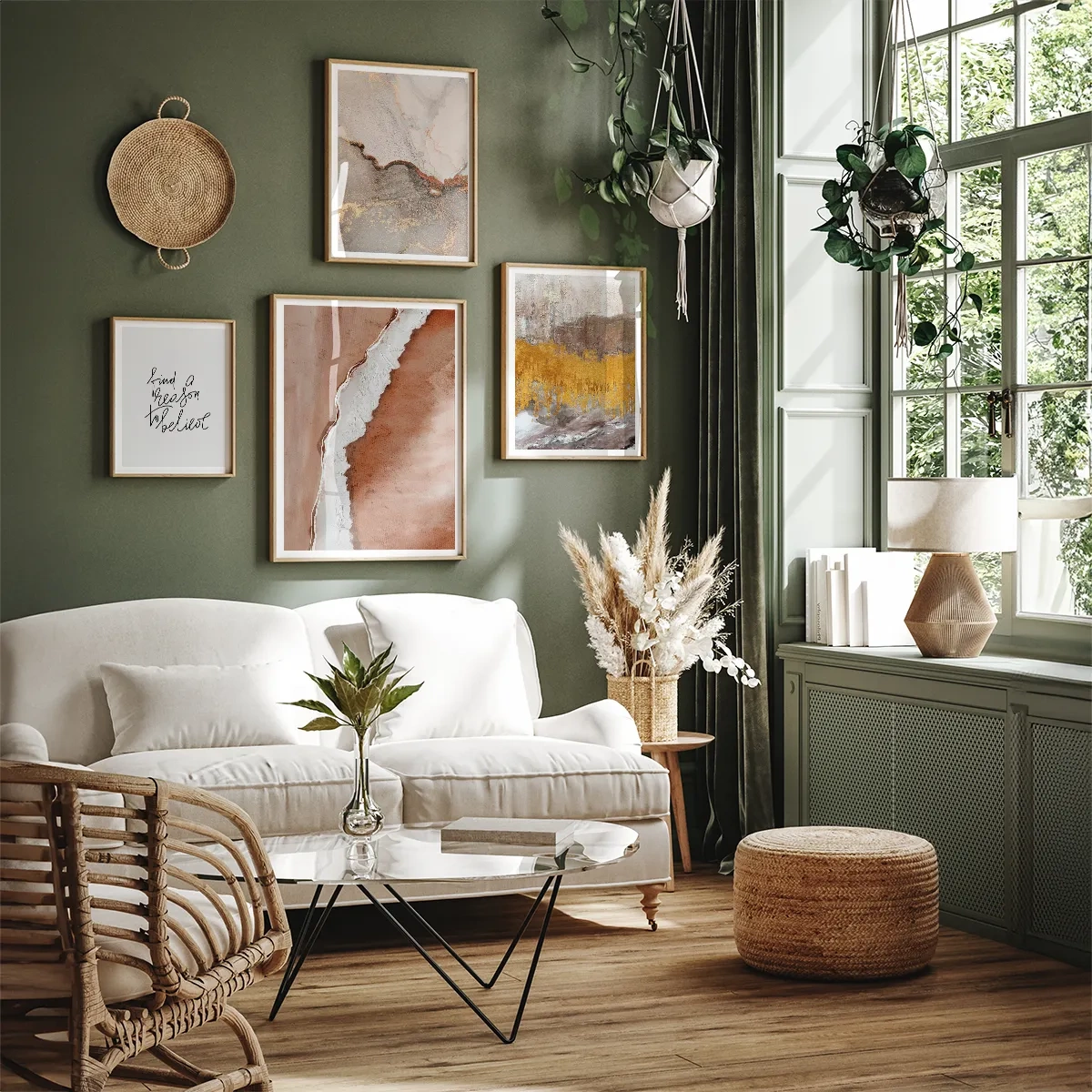 Speak to your heart - Inspirace do obýváku