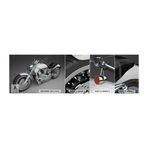 Vzor Fototapety Samolepicí Deluxe Sticker - Až si chcete kleknout - Automobilový průmysl, Motorka, Cestování - 100x30 cm