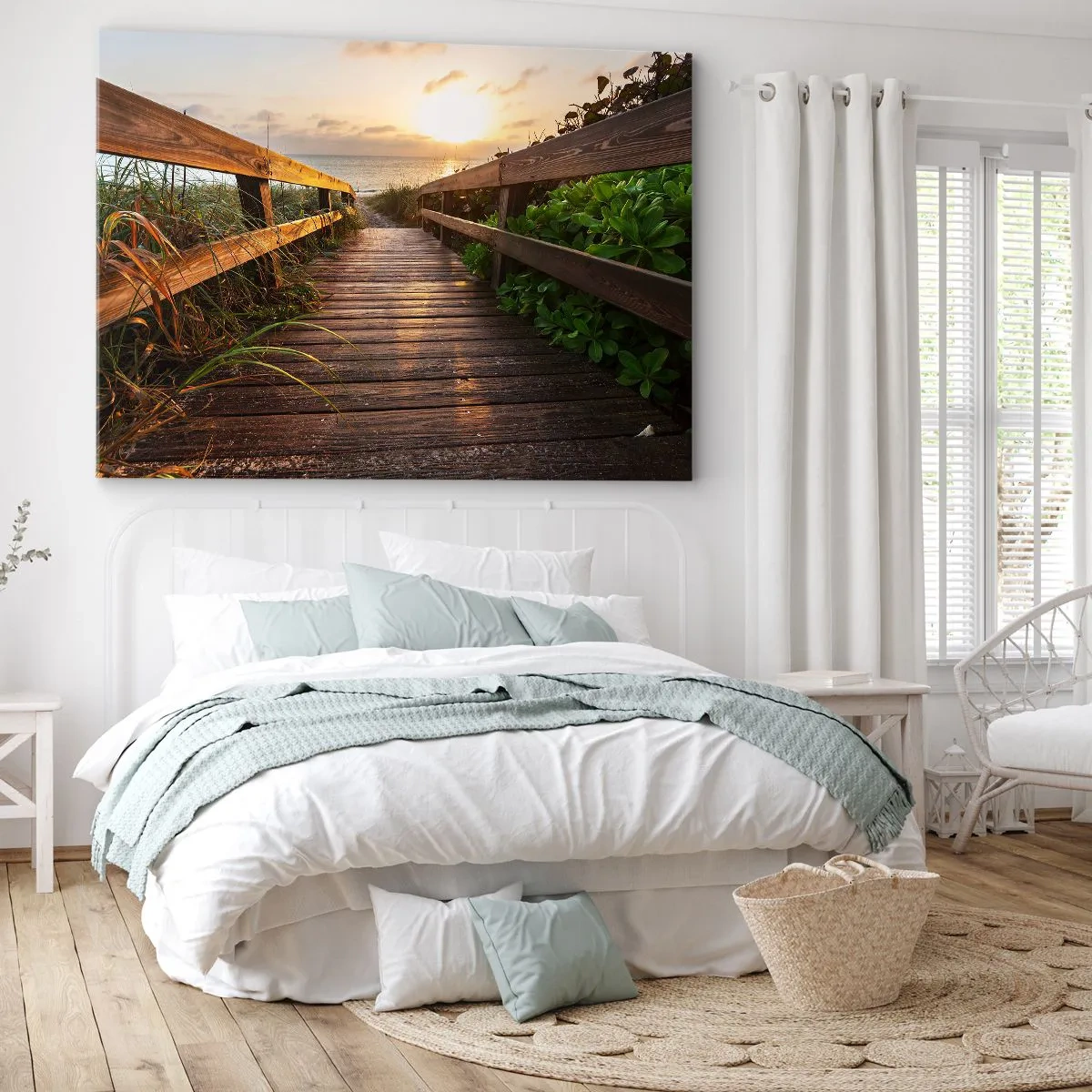 Obraz na plátně - A přímo ke břehu - 100x70 cm