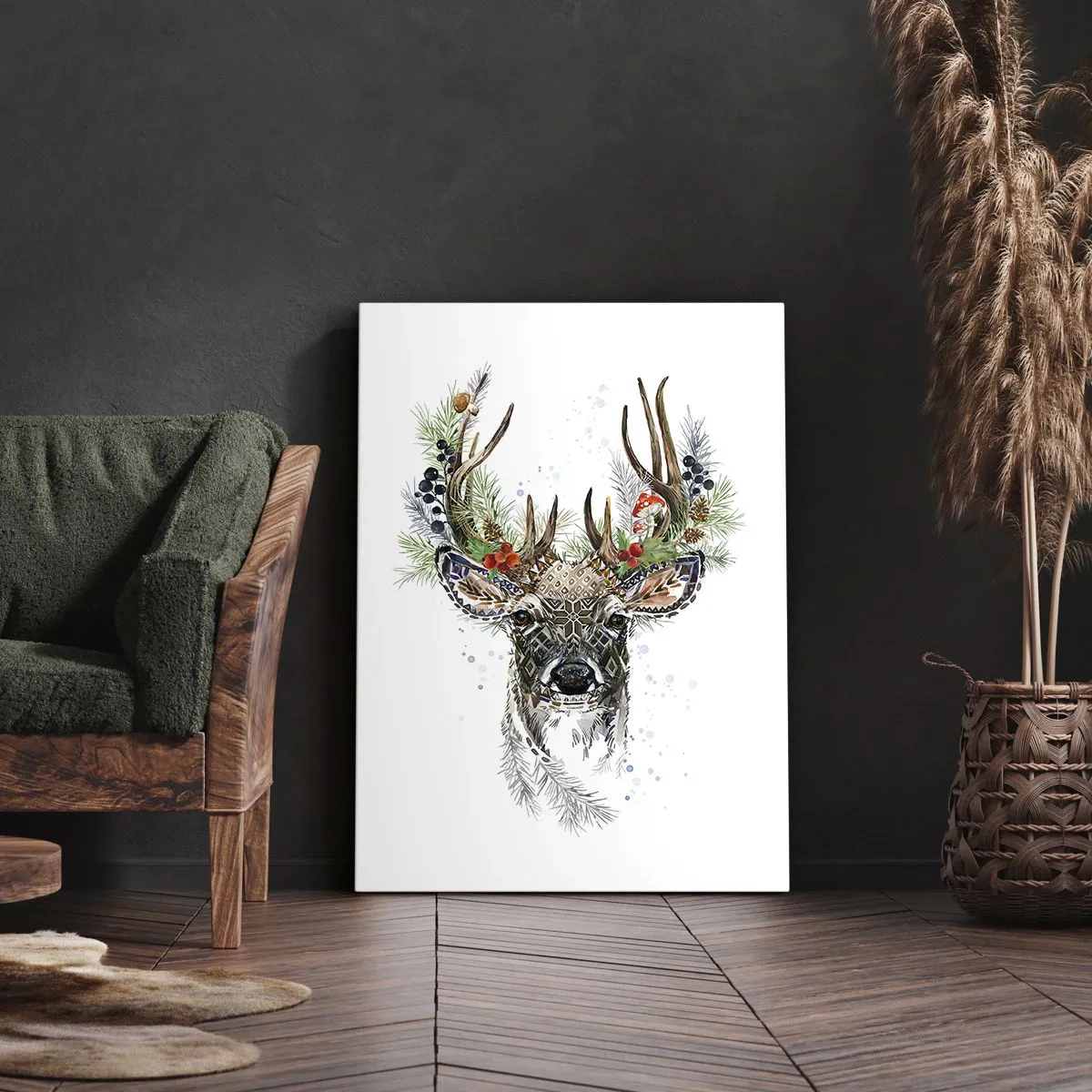 Obraz na plátně - Ve slavnostním rouchu - 50x70 cm