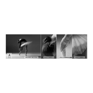 Vzor Fototapety Premium Sand - Bella ballerina - Balerína, Balet, Tanec - 100x30 cm