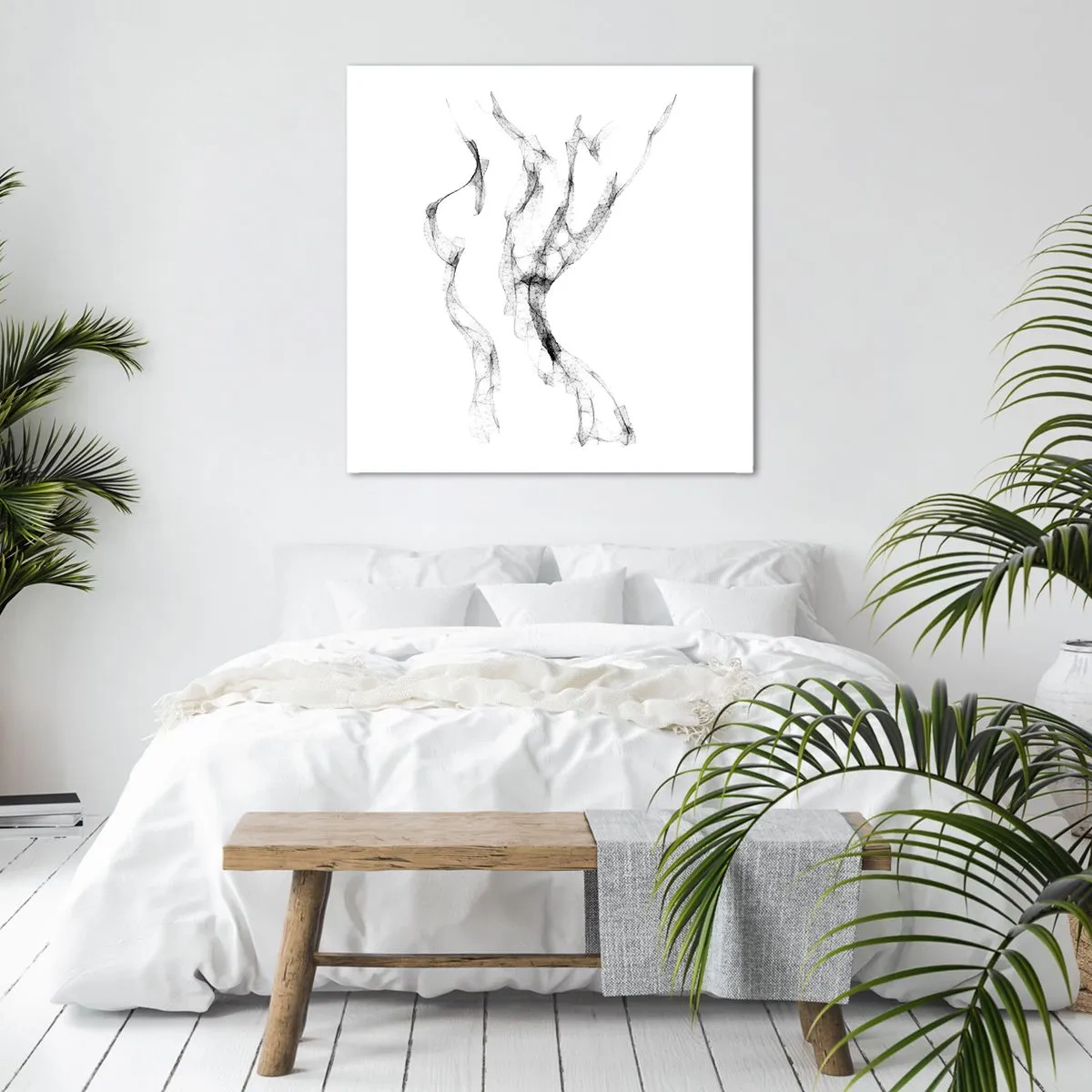 Obraz na plátně - Krásná a silná - 60x60 cm