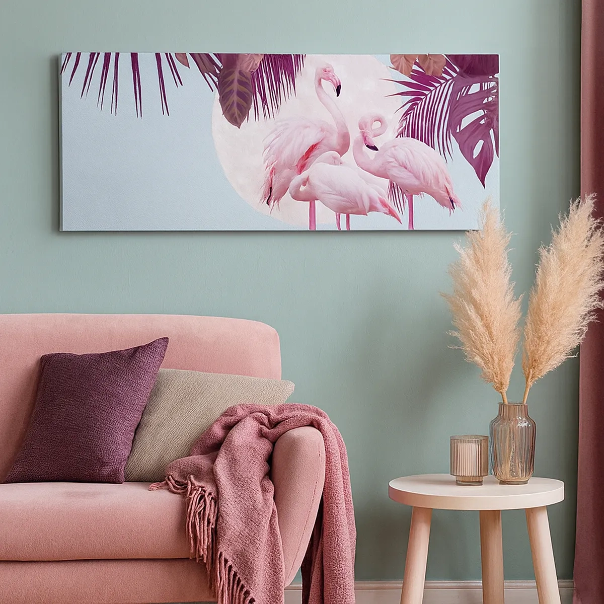 Obraz na plátně - Tři ptačí grácie - 30x30 cm