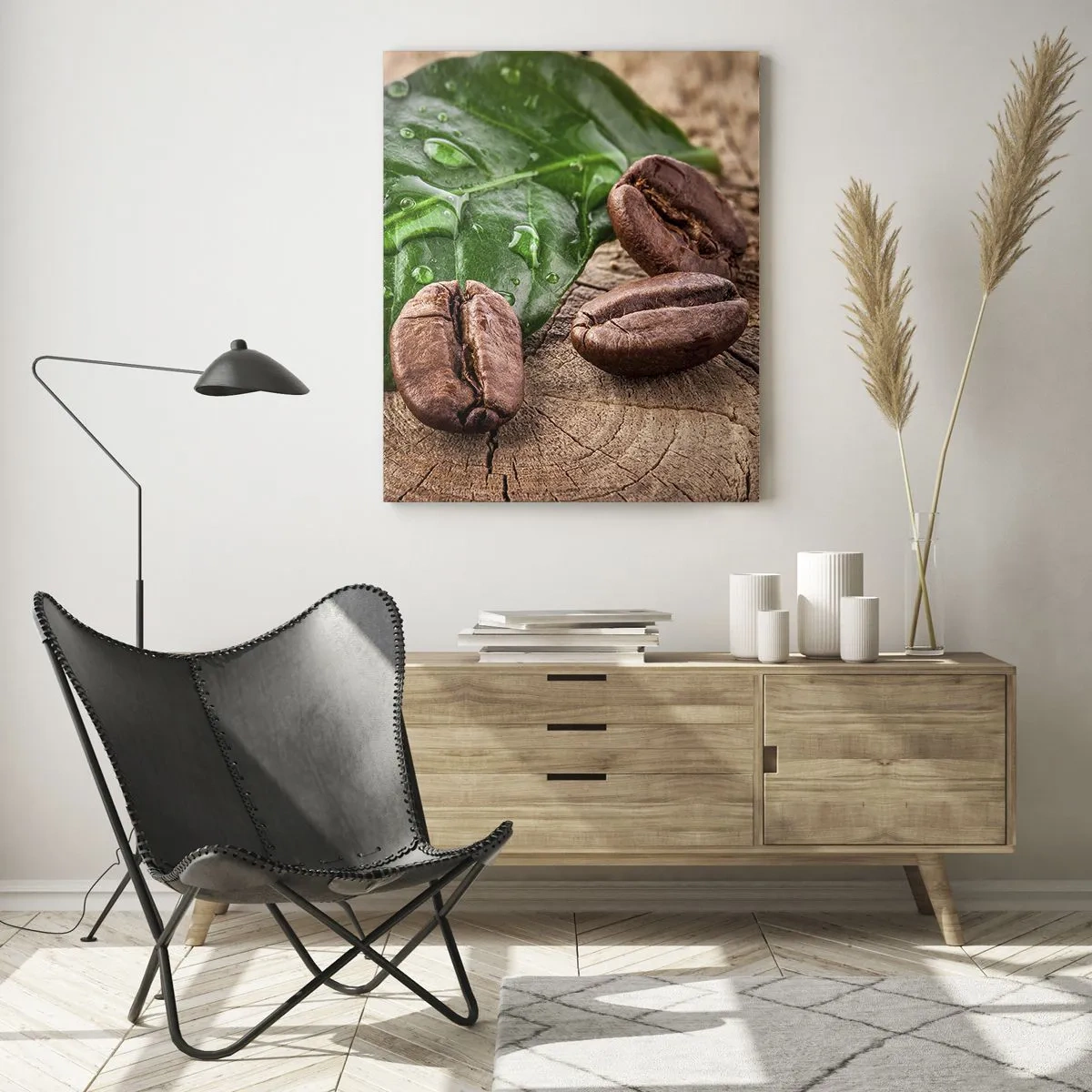 Obraz na skle - Nejskutečnější a černá - 50x70 cm