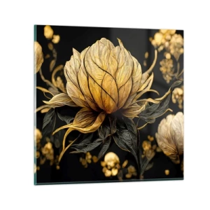 Obraz na skle - Jemná křehkost - 30x30 cm