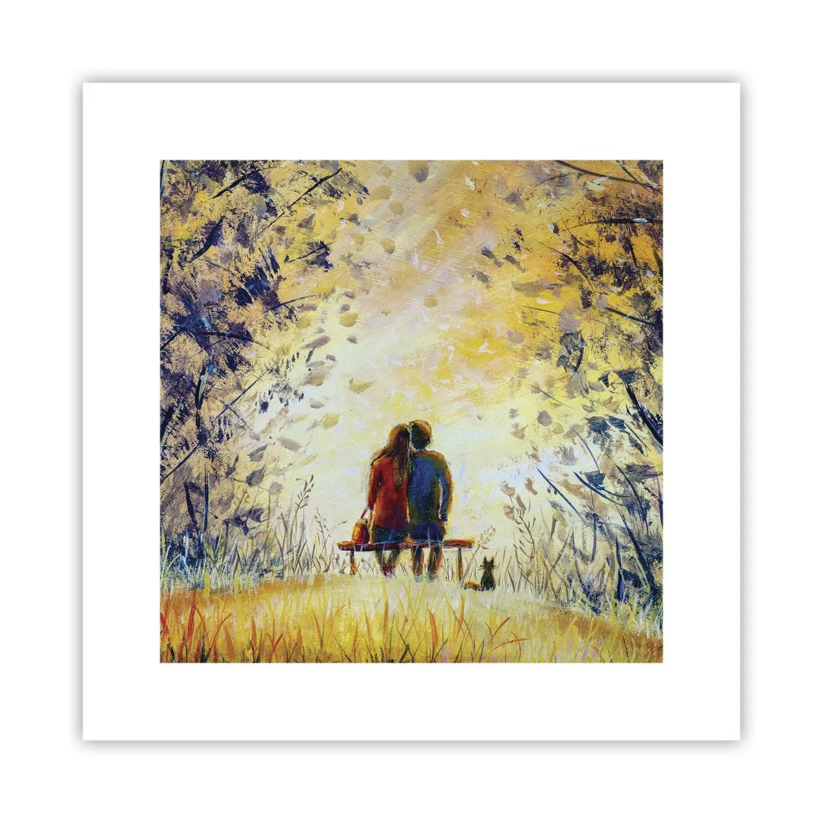 Plakát - Magický okamžik - 30x30 cm