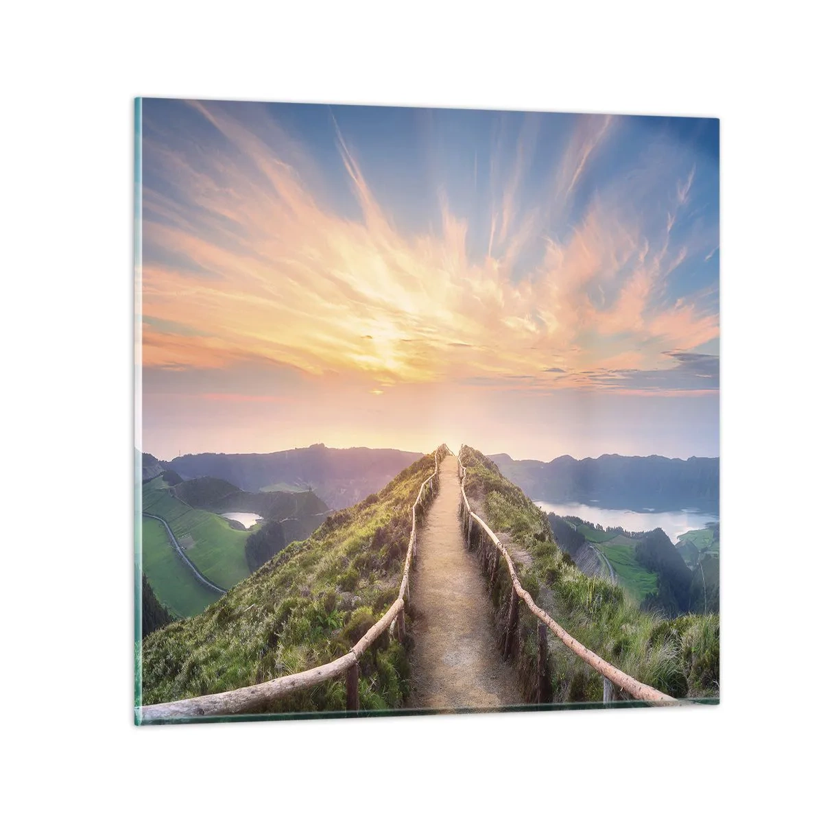 Obraz na skle - Blízko nebe - 70x70 cm