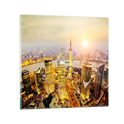 Obraz na skle - Asijský sen - 50x50 cm