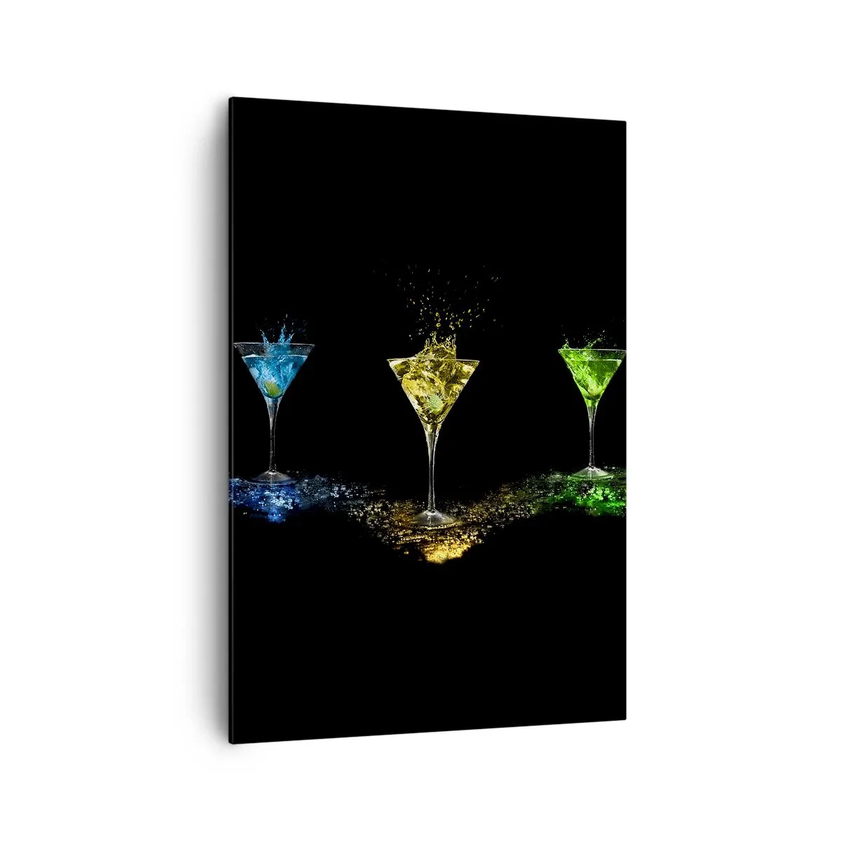 Obraz na plátně - Barvy radosti v křišťálovém skle - 70x100 cm