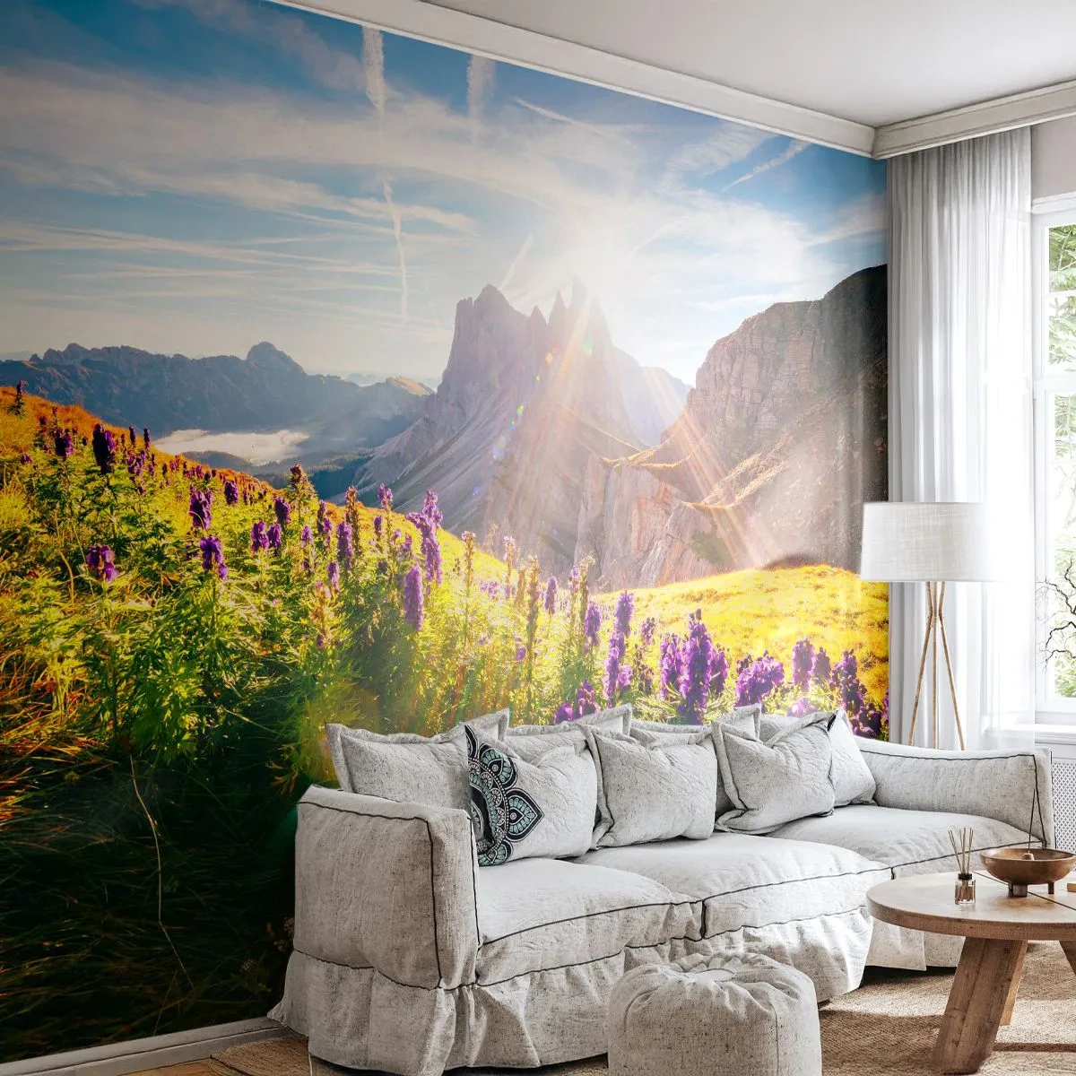 Fototapeta Premium Sand - Tajemný život bylin - Krajina, hory, Horské stezky - 100x70 cm