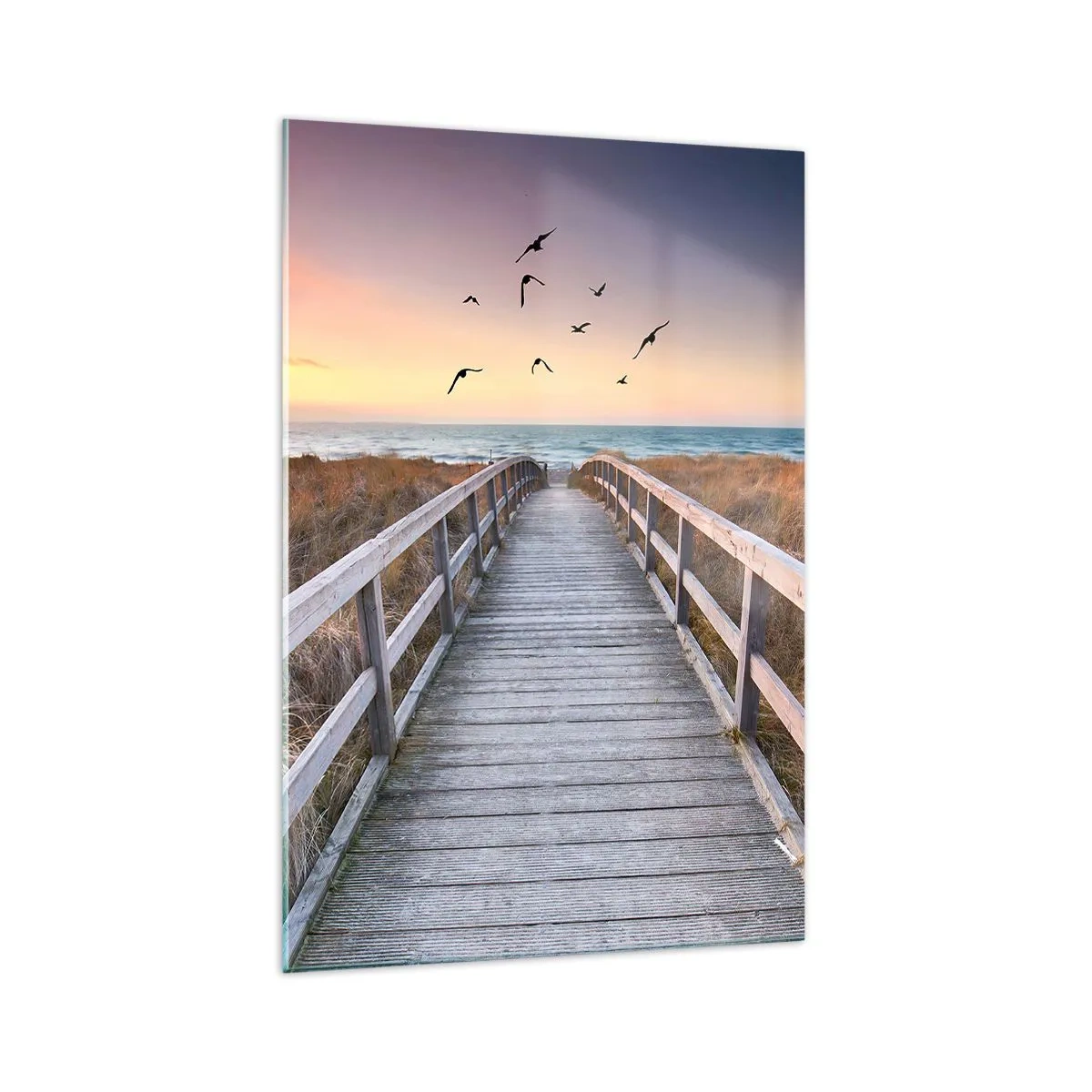 Obraz na skle - Prostor pro vzestupy - 70x100 cm