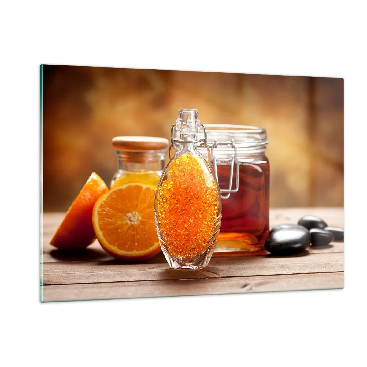 Obraz na skle - Sluneční chutě a aromata - 120x80 cm