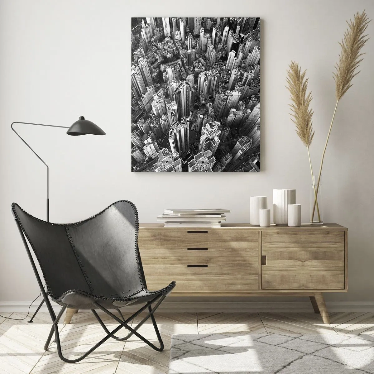 Obraz na skle - Stále výš a výš - 50x70 cm