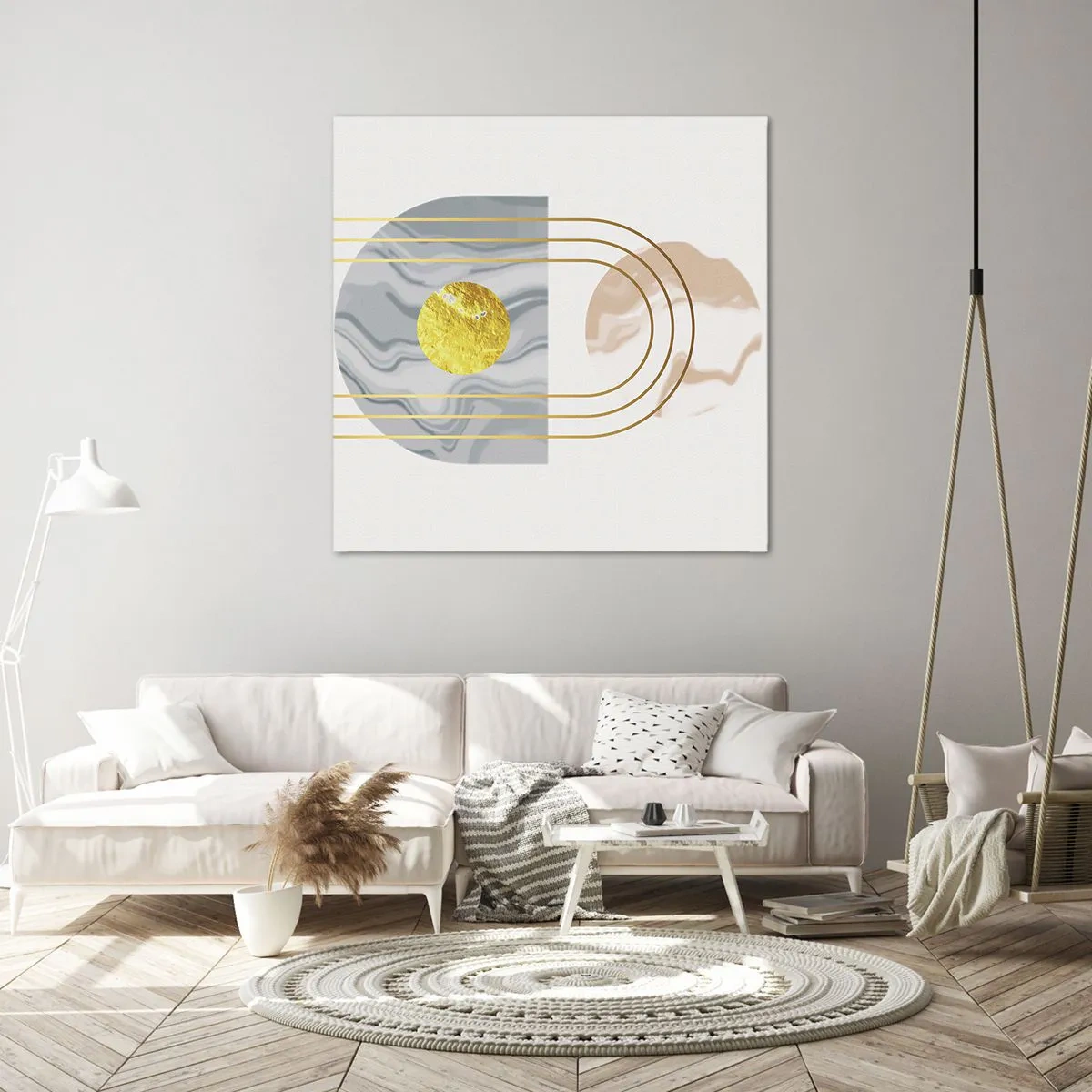 Obraz na plátně - Jas a zářivost - 70x70 cm