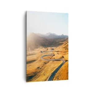 Obraz na plátně - Ve zlatém údolí - 80x120 cm