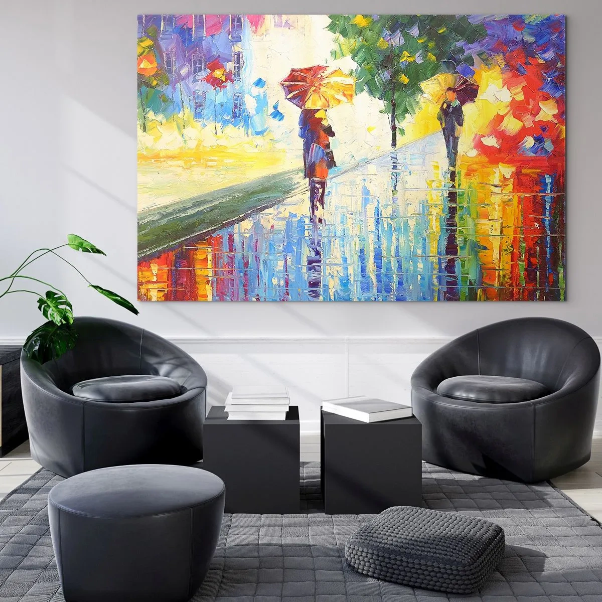 Obraz na skle - A všechno je jasné - 100x70 cm