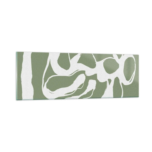 Obraz na skle - Volání prostoru - 90x30 cm